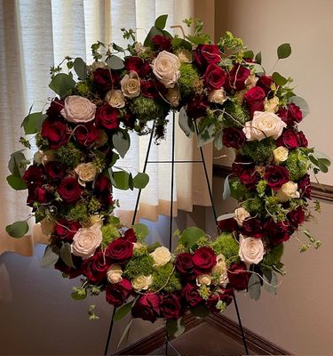 Wreaths and Crosses