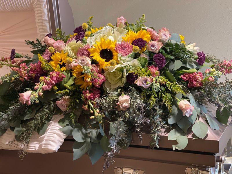 Spring Easter Casket Piece