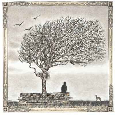 "The Lone Tree"   Genuine Giclee Print
