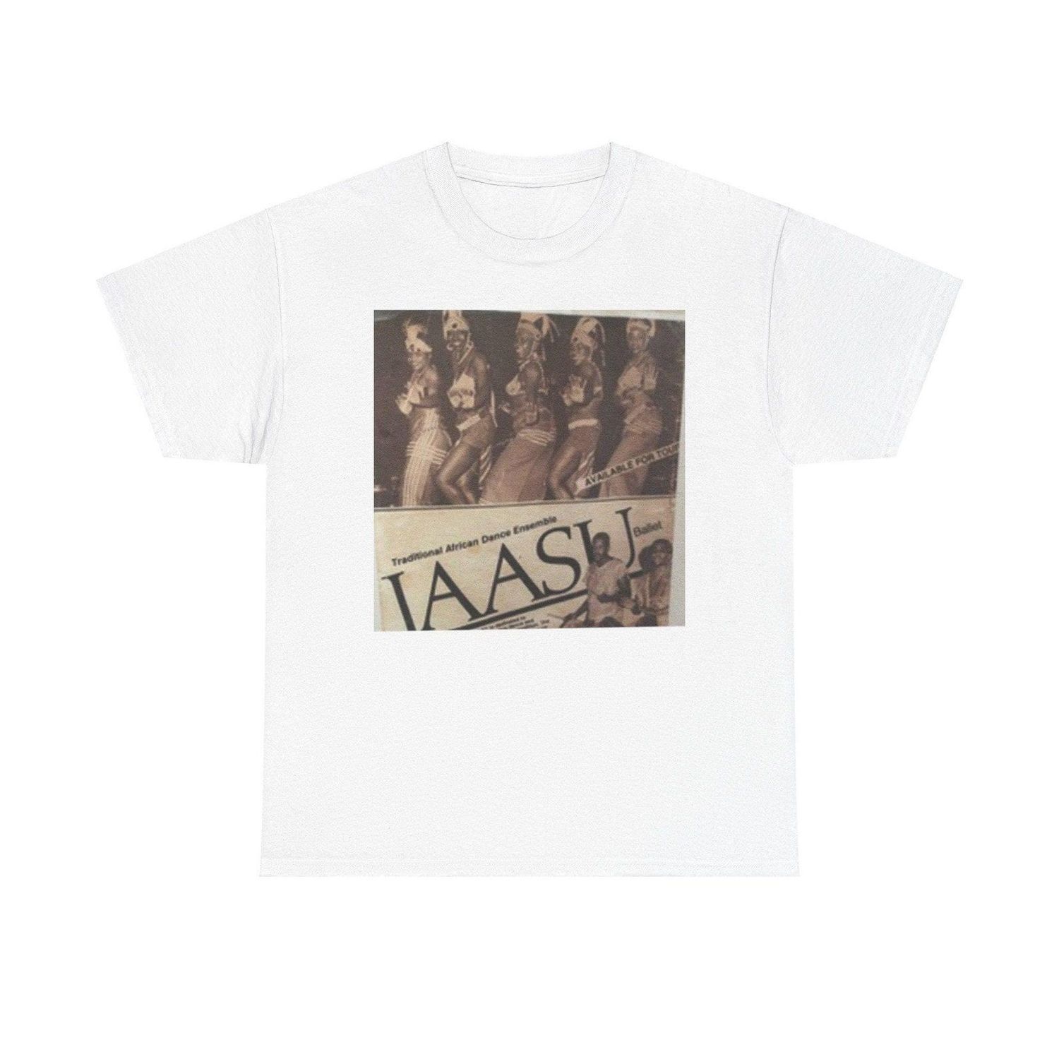 Jaasu Ballet Unisex Tee, African Dance Company Shirt, Daryl Burge Philadelphia, 1980s Performances, Traditional Dance Tee, Cultural Tee
