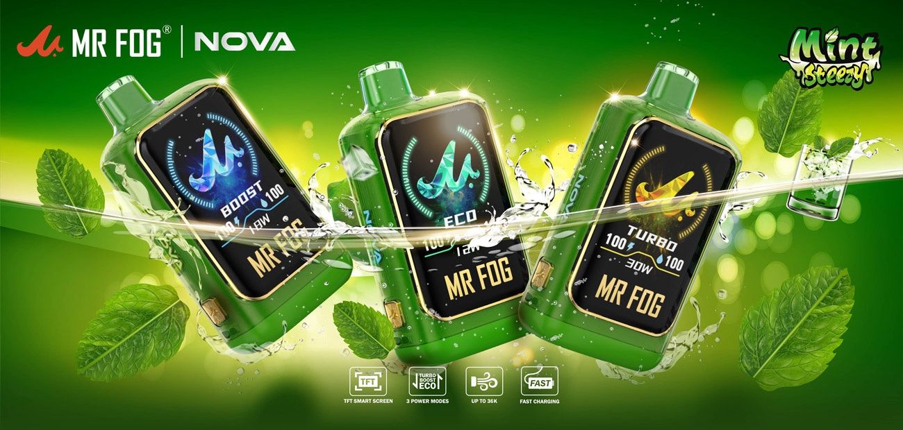 Mr. Fog - Nova - Mint Steezy