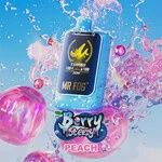 Mr. Fog - Nova - Berry Steezy - SK/BC, Flavor: Berry Peach 20mg