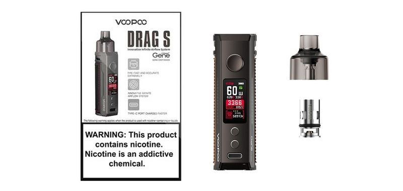 VOOPOO DRAG S 60W POD KIT