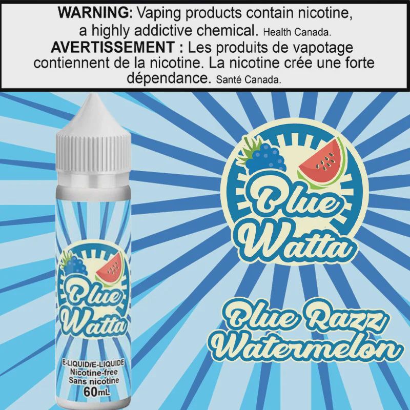 Blue Watta - AB/MB/ON, Size: 60mL 3mg