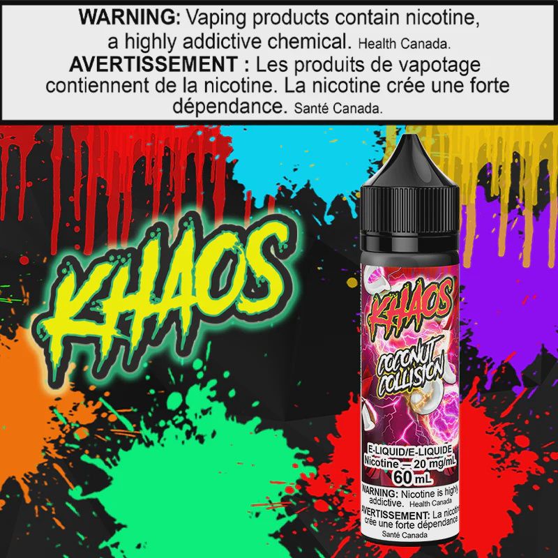 Khaos - Coconut Collision SALT - AB/MB/ON, Size: 60mL 10mg