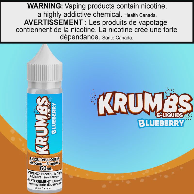 Krumbs - Blueberry AB/MB/ON, Size: 60mL 3mg