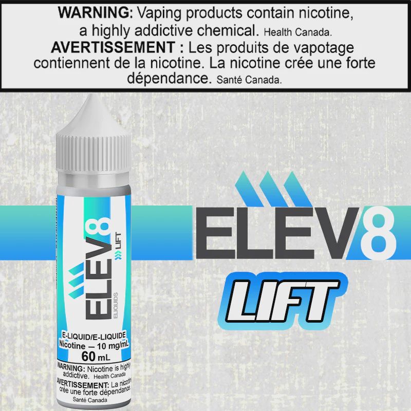 Elev8 - Lift SALT AB/MB/ON, Size: 60mL 10mg