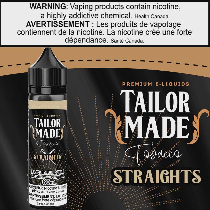 Tailor Made - Straights AB/MB/ON, Size: 60mL 3mg