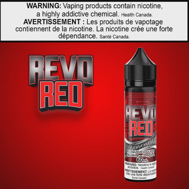 Revo - Red AB/MB/ON, Size: 60mL 3mg