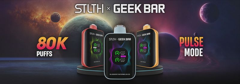 STLTH X GEEK BAR 80K Puff - AB/MB/ON