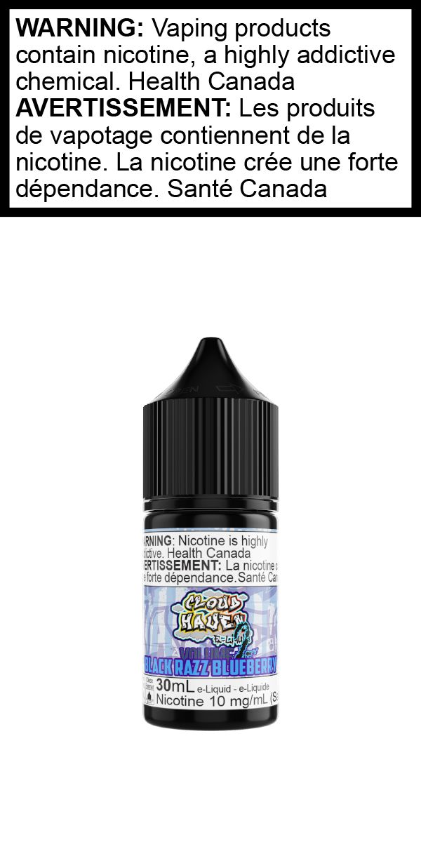 Black Razz Blueberry SALT, Province: AB/MB/ON, Size: 30mL 20mg