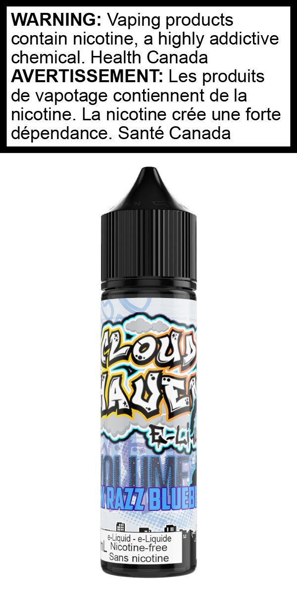 Black Razz Blueberry, Province: AB/MB/ON, Size: 60mL 0mg