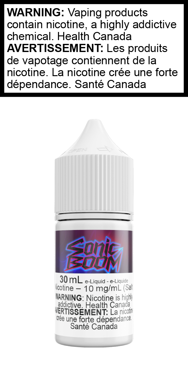 T-Daawg - Sonic Boom SALT, Province: AB/MB/ON, Size: 30mL 10mg