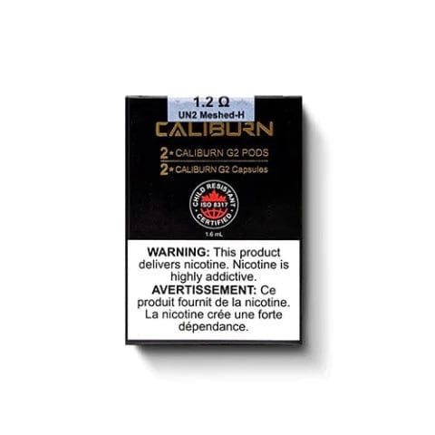 Caliburn G2 Pods, Resistance: 1.2ohm
