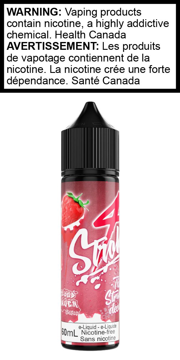 4 Stroke - #24 Strawberry Delight, Province: AB/MB/ON, Size: 60mL 0mg
