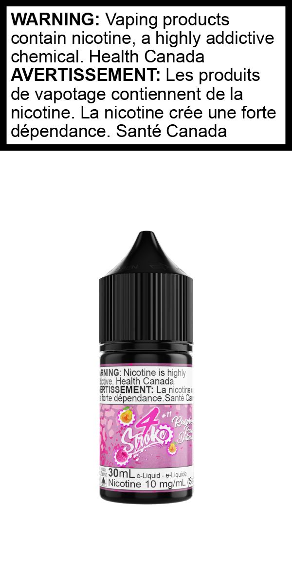 4 Stroke - #11 - Raspberry Pear Delight SALT, Province: AB/MB/ON, Size: 30mL 10mg