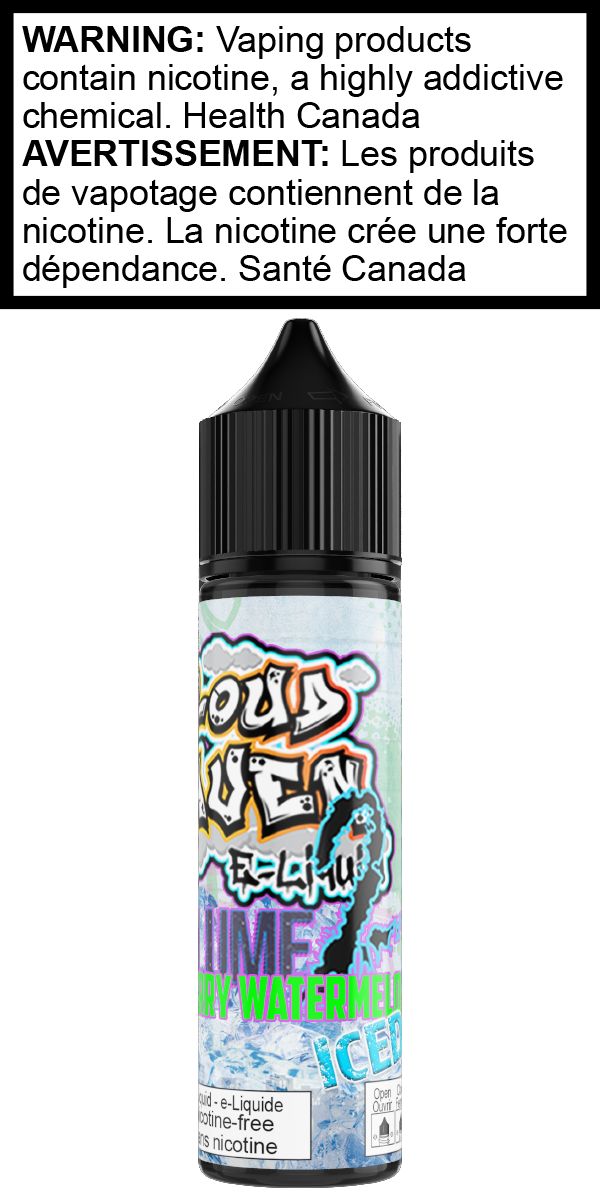 Strawberry Watermelon ICED, Province: AB/MB/ON, Size: 60mL 0mg