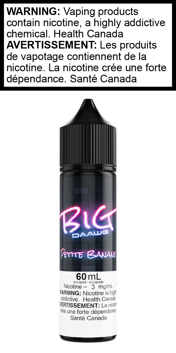 Big Daawg - Petite Banane, Province: AB/MB/ON, Size: 60mL 0mg