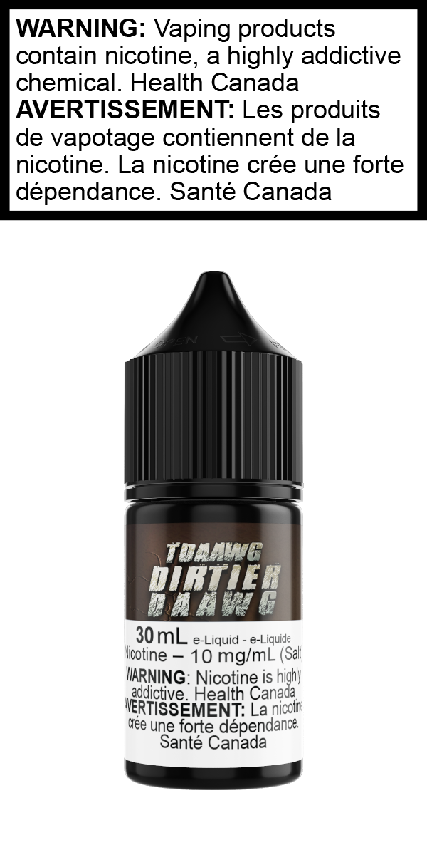 T-Daawg - Dirtier Daawg SALT, Province: AB/MB/ON, Size: 30mL 10mg
