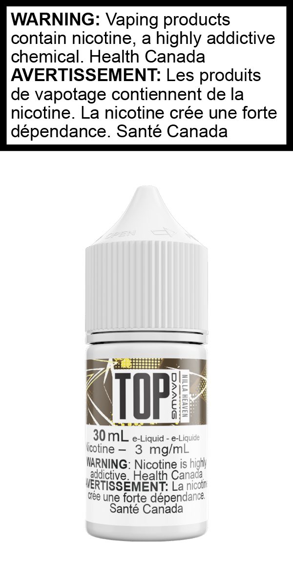 Top Daawg - Nilla Heaven SALT, Province: AB/MB/ON, Size: 30mL 10mg