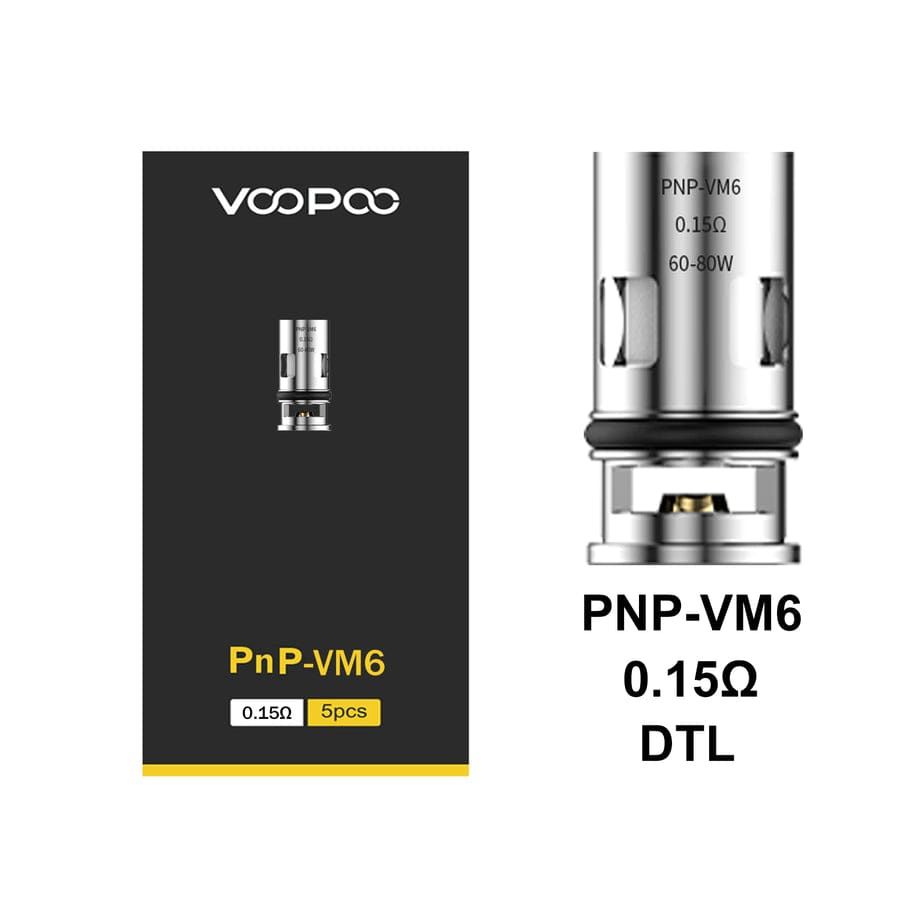PNP Coils / 5 pack, Resistance: 0.15ohm VM6