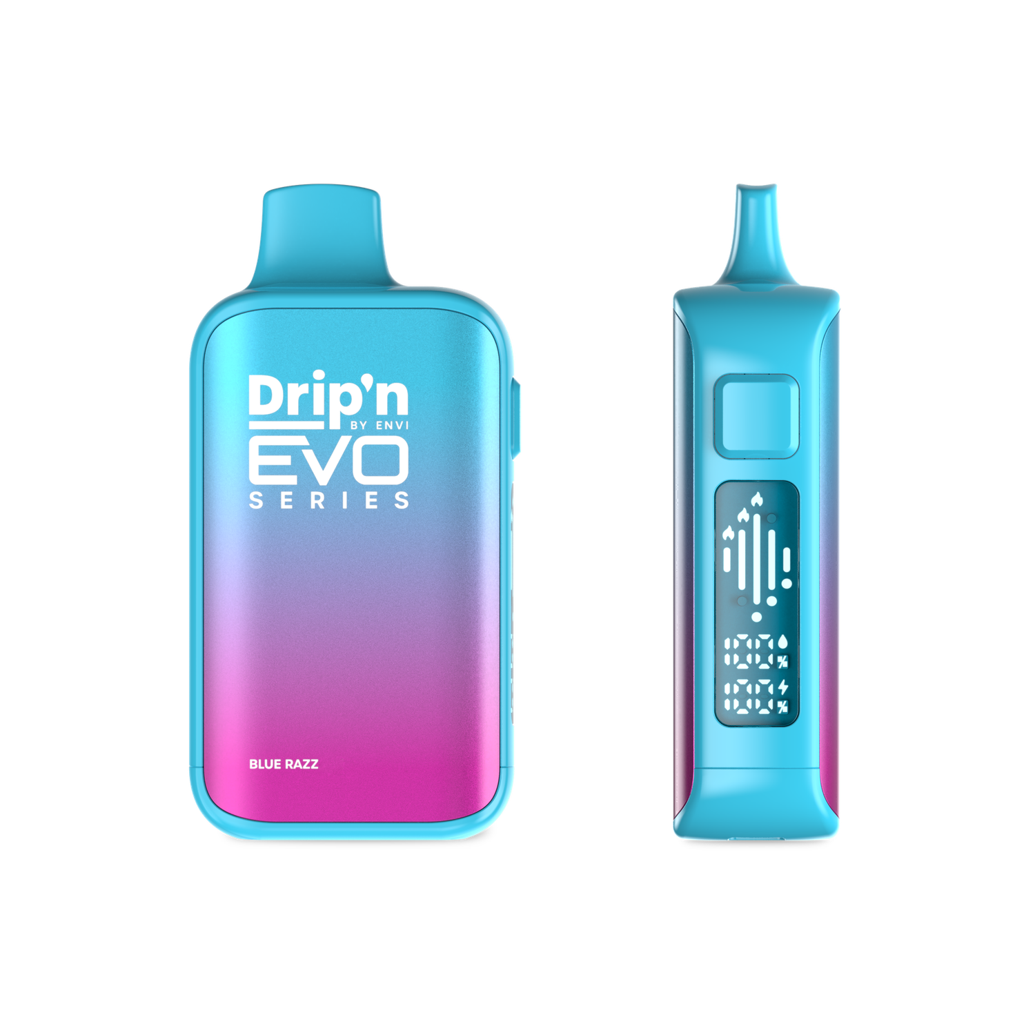 Drip'N Evo "63K Puff", Flavor: Blue Razz 20mg