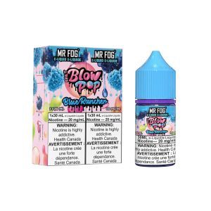 Blow Pop E-liquid by Mr Fog, Flavor: Blue Rancher 20mg, Size: 30mL