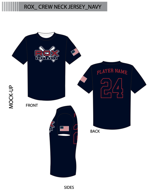 Rox Alternate Practice Shirt (Personalized)