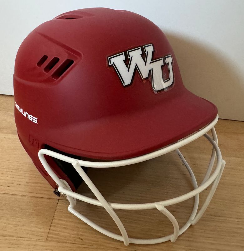 Worcester Union Custom Batting Helmet W/Cage & Decal Worcester Union Custom Batting Helmet W/Cage & Decal