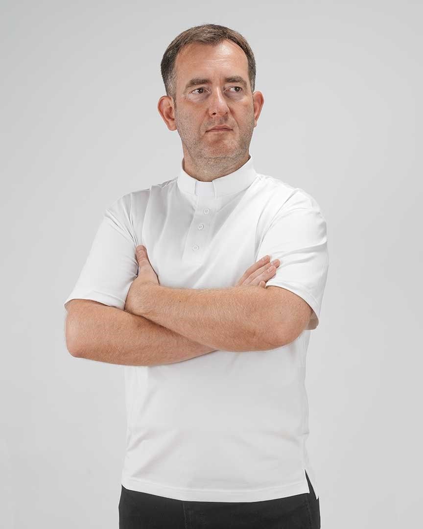 KOSZULKA POLO PREMIUM – BIAŁA