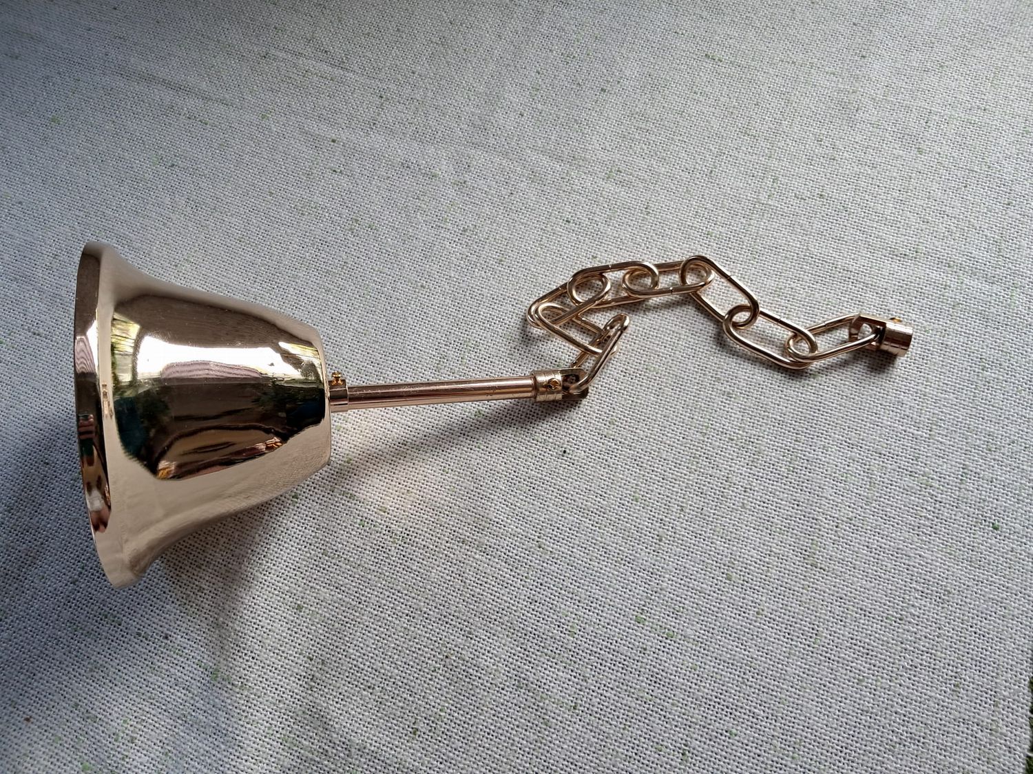 Przysufitka do żyrandoli - kolor złoto śr 14.5 cm