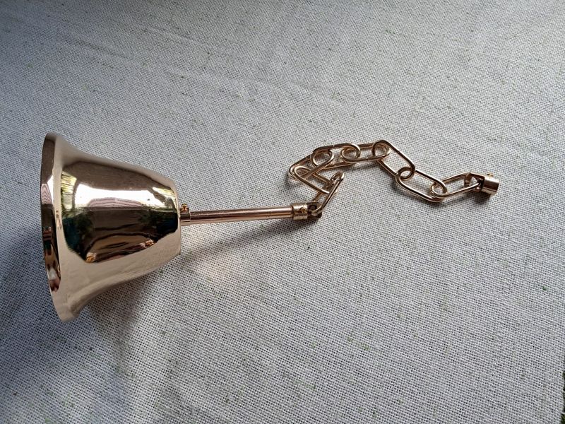 Przysufitka do żyrandoli - kolor złoto śr 14.5 cm