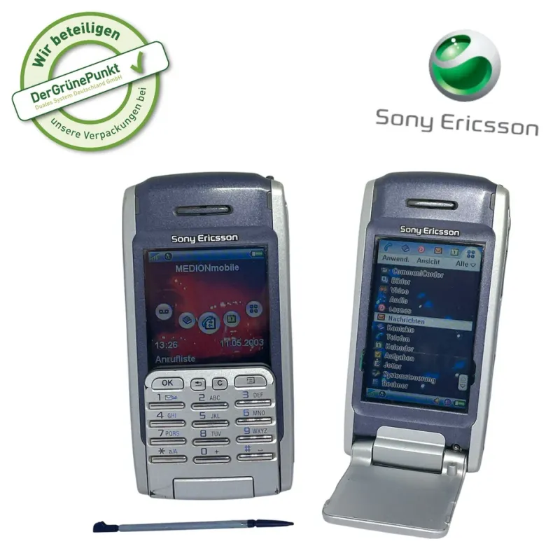 Sony Ericsson P900 - Urban Gray (Ohne Simlock) - Guter Zustand. Mit viel Extras!