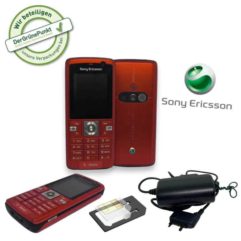 Sony Ericsson K610i - Evening Red (T-Mobile) Guter Zustand. Mit vielen Extras.