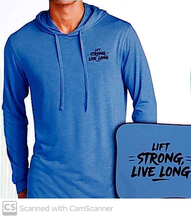 Spartan "Lift Strong, Live Long" Longsleeve Hoodie