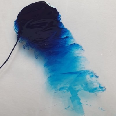 Sapphire Blue matte Epoxy Pigment Paste 50g (T)