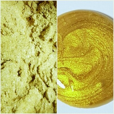 BRIGHT GOLD Pearlescent Pigment Powder 25g 