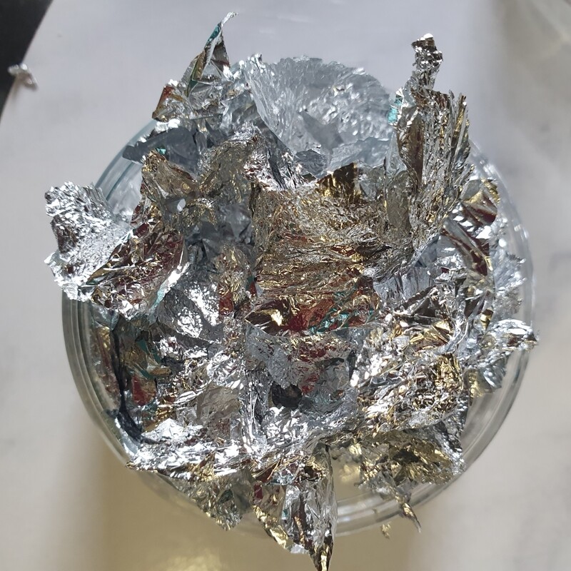 GENUINE SILVER LEAF 2G ( fda, edible)