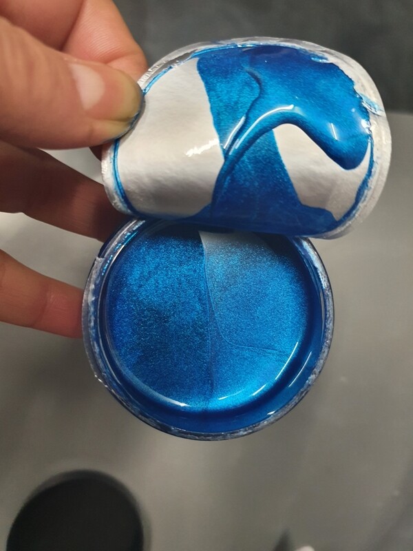 Electric Blue Metallic Epoxy Paste 50g (S/O)