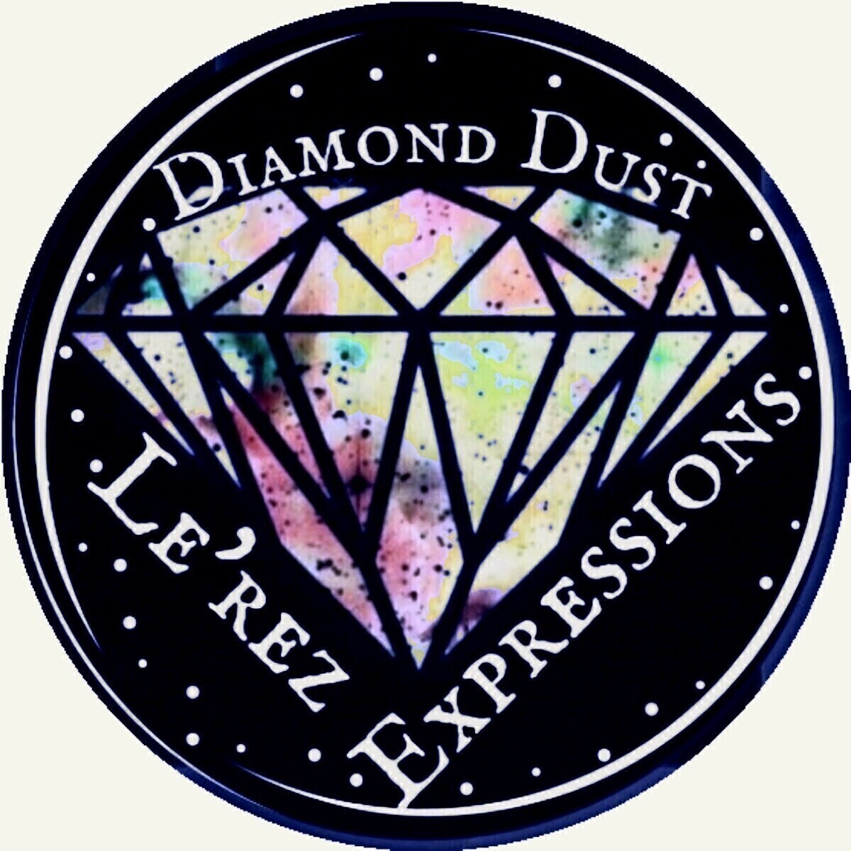 DIAMOND DUST GLASS  30G jar  WHITE... 