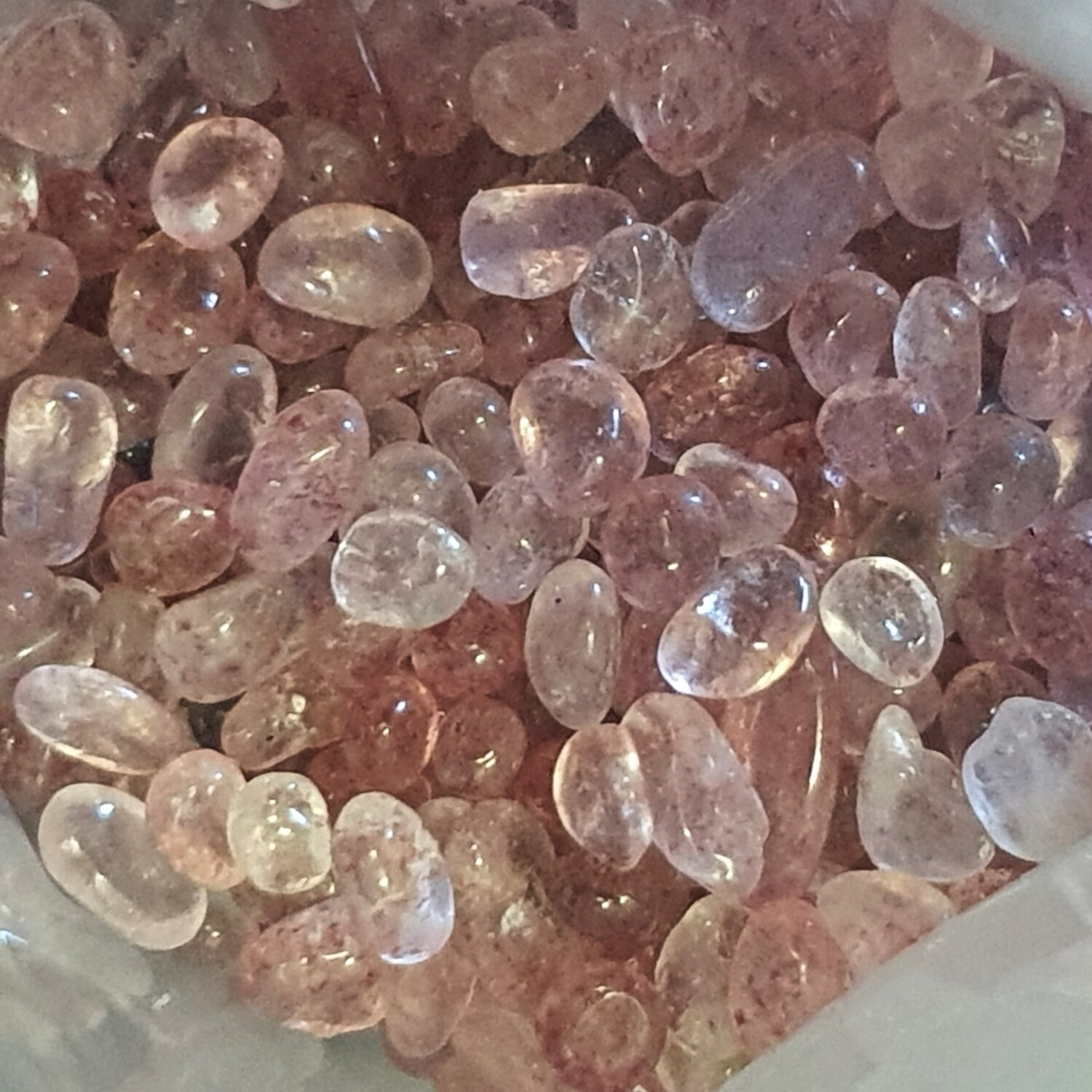 STRAWBERRY PINK GEM chips 100g