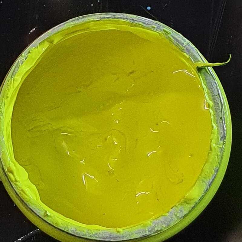 FLURO (NEON) YELLOW Epoxy Paste 50g