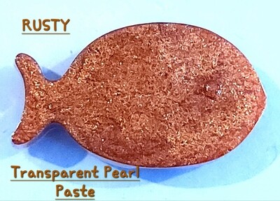 RUSTY Pearl Epoxy Pigment Paste 50g NEW! (T)