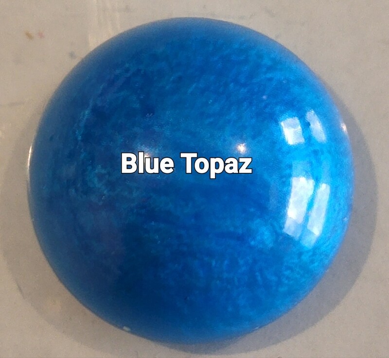 BLUE TOPAZ Pearl Epoxy Pigment Paste 50g NEW! (T)