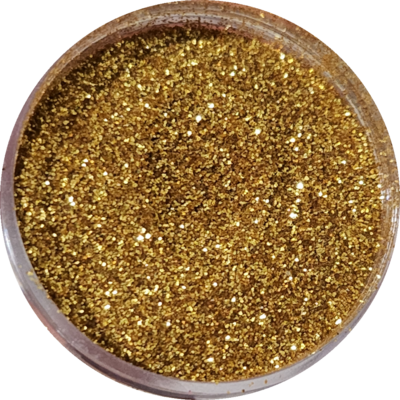 YELLOW GOLD ULTRA FINE GLITTER POWDER 20g grade 0.008