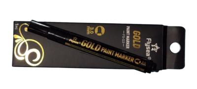 GOLD CHROME LIQUID PEN/ MIRROR EFFECT