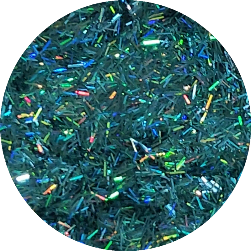 HOLOGRAPHIC TINSEL GLITTER 20 - 25 gm window baggie XMAS LIGHTS