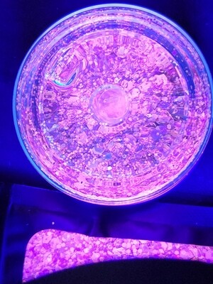   PINK MERMAID Chameleon Luminous Glitter window ziplock bag