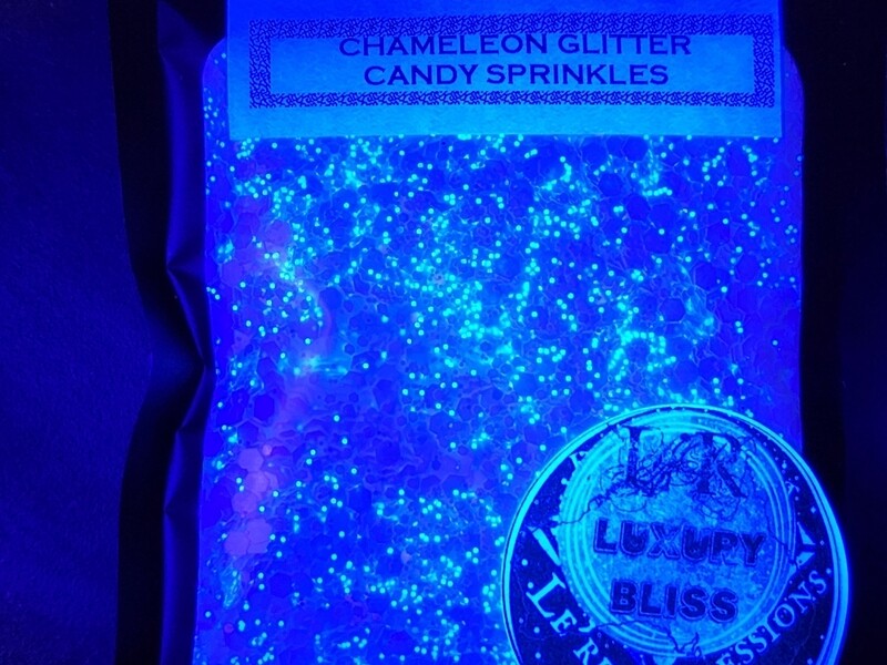 Chameleon Luminous Glitter CANDY SPRINKLES 30g window ziplock bag