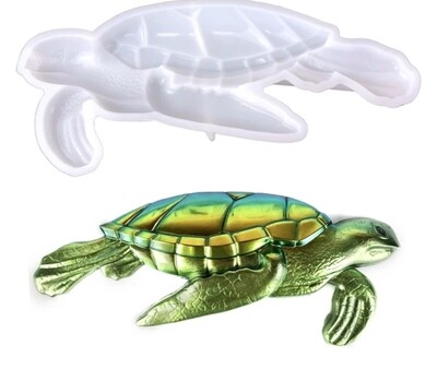 SEA TURTLE SILICONE MOLD RESIN, SOAP, CANDLE MAKING